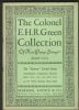 COL E.H.R. GREEN COLLECTION, PART VIII World Name Sales 50: Auctions Official Stamps United States and Worldwide Philatelic Literature