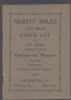 NESBITT ISSUES: FIRST PRICED CHECK LIST OF CUT SQUARE UNITED STATES ENVELOPES AND WRAPPERS 1855-1865 Postal Stationery 20: Handbooks Postal Stationery United States and Worldwide Philatelic Literature