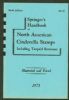 SPRINGER'S HANDBOOK OF NORTH AMERICAN CINDERELLA STAMPS VOLUME 6 Revenues 20: Handbooks Tax Paid Revenues United States and Worldwide Philatelic Literature